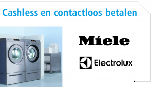 Contactloos betalen bij wasmachines